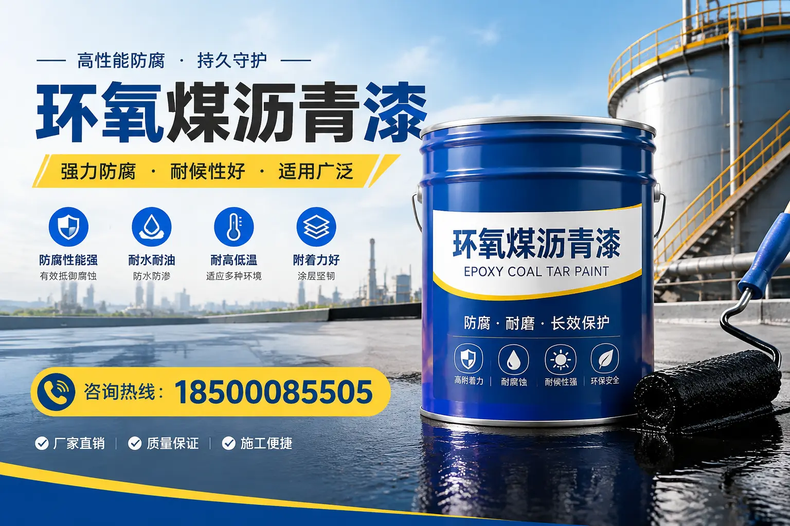 环氧煤沥青漆的储存与运输注意事项,固原企业须知